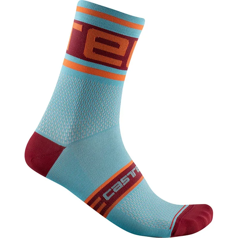 Castelli Prologo 15 Socks Celeste 