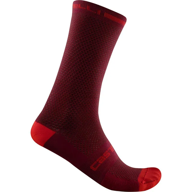 Castelli Superleggera T 18 Socks Bordeaux 