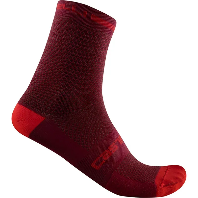 Castelli Superleggera T 12 Socks Bordeaux 