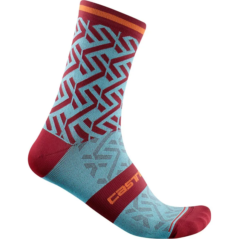 Castelli Tiramolla 15 Socks Celeste 