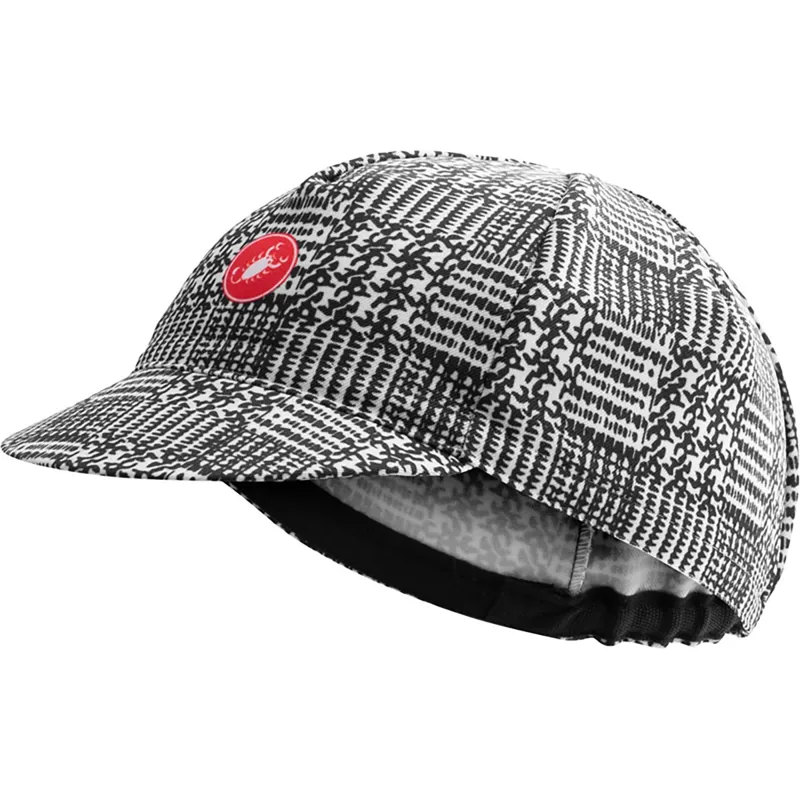 Castelli Maison Cycling Cap Black White 