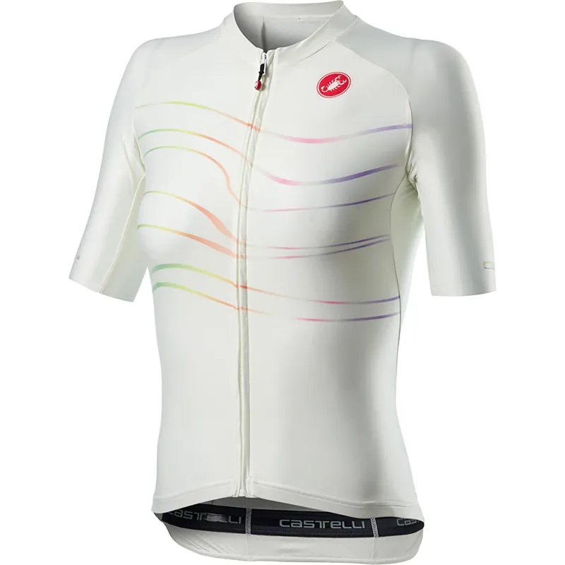 Castelli Aero Pro Womens Jersey Ivory 