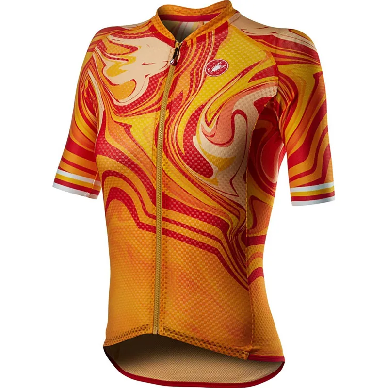 Castelli Climbers 2.0 Womens Jersey Saffron 