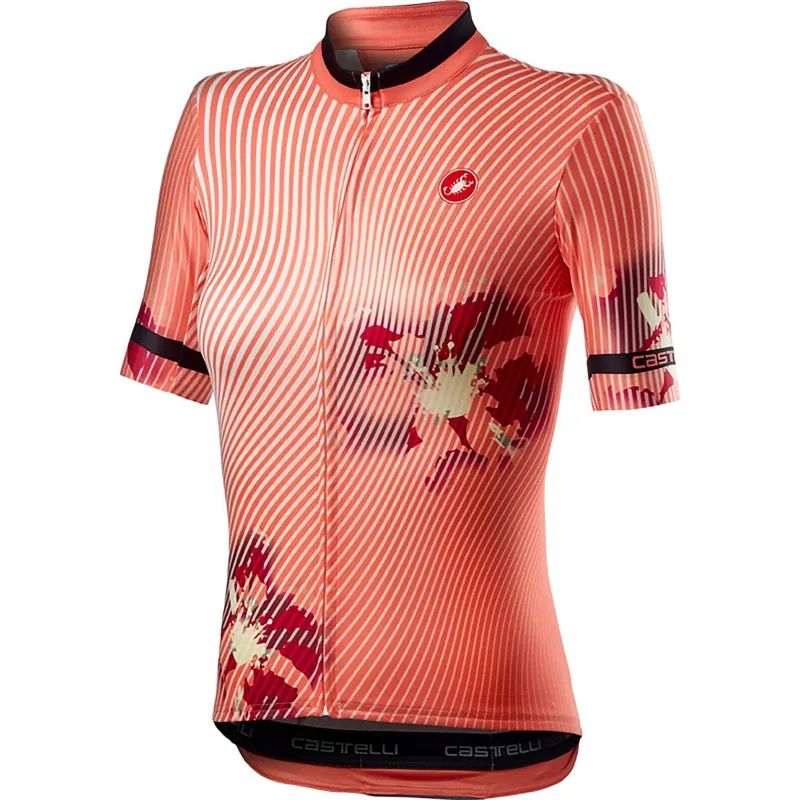 Castelli Primavera Jersey Peach Echo 