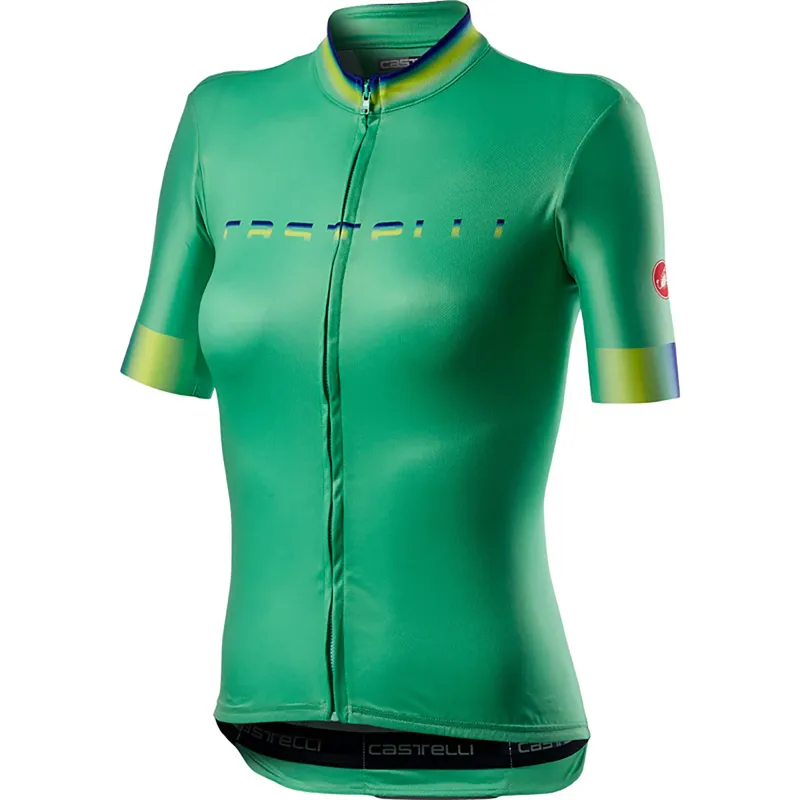 Castelli Gradient Womens Jersey Jade Green 