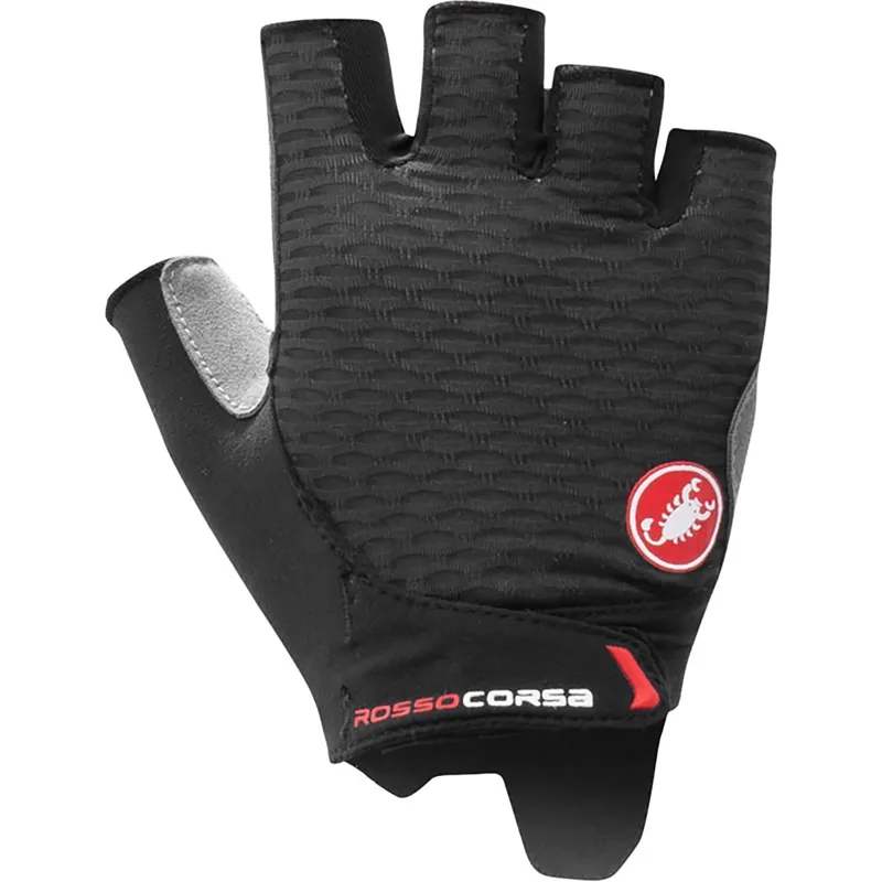 Castelli Rosso Corsa 2 Womens Gloves Black 