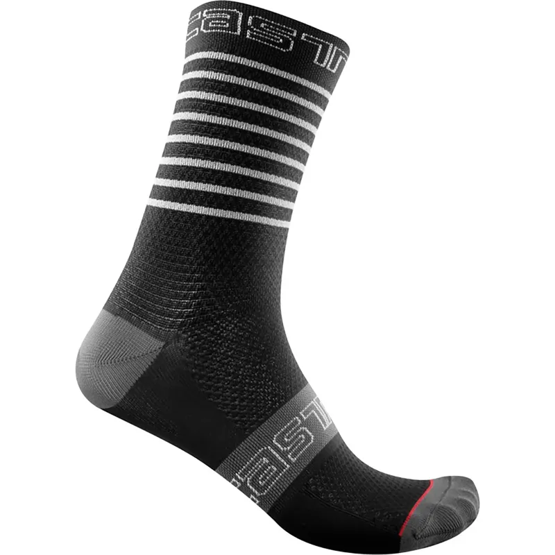 Castelli Superleggera Womens 12 Socks Black 