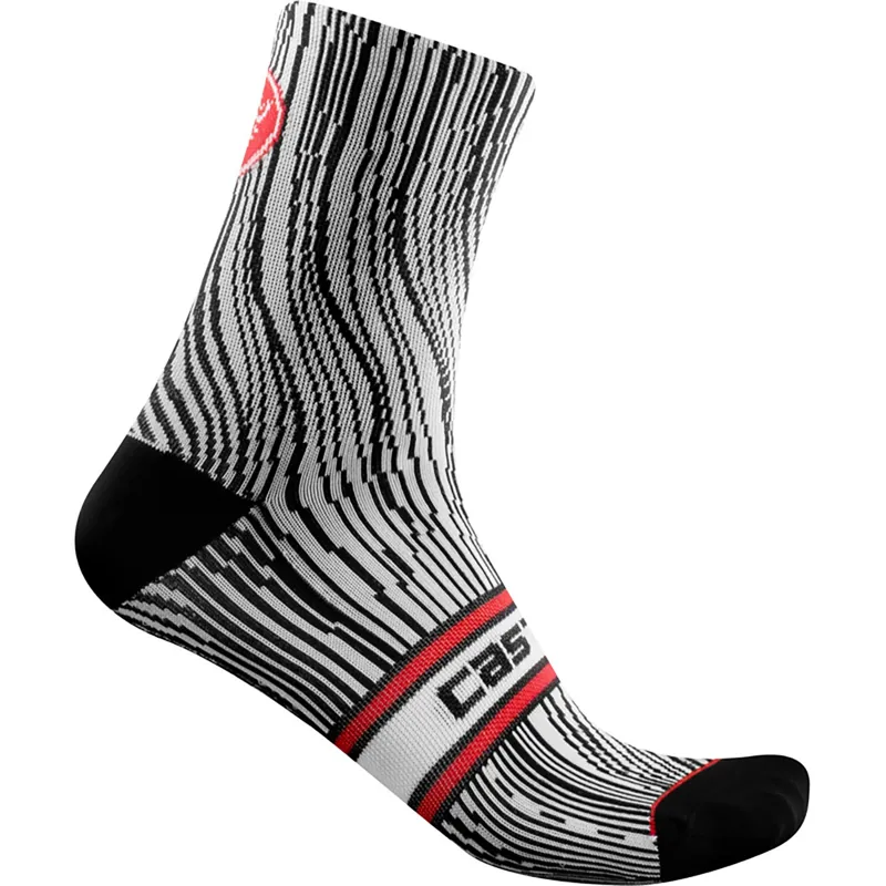 Castelli Illusione Socks BlackWhite 