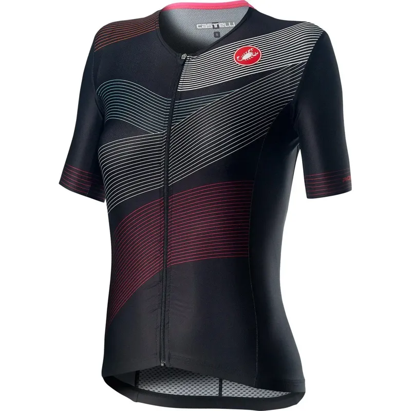 Castelli Free Speed 2 Womens Race Top Muicolor Black 