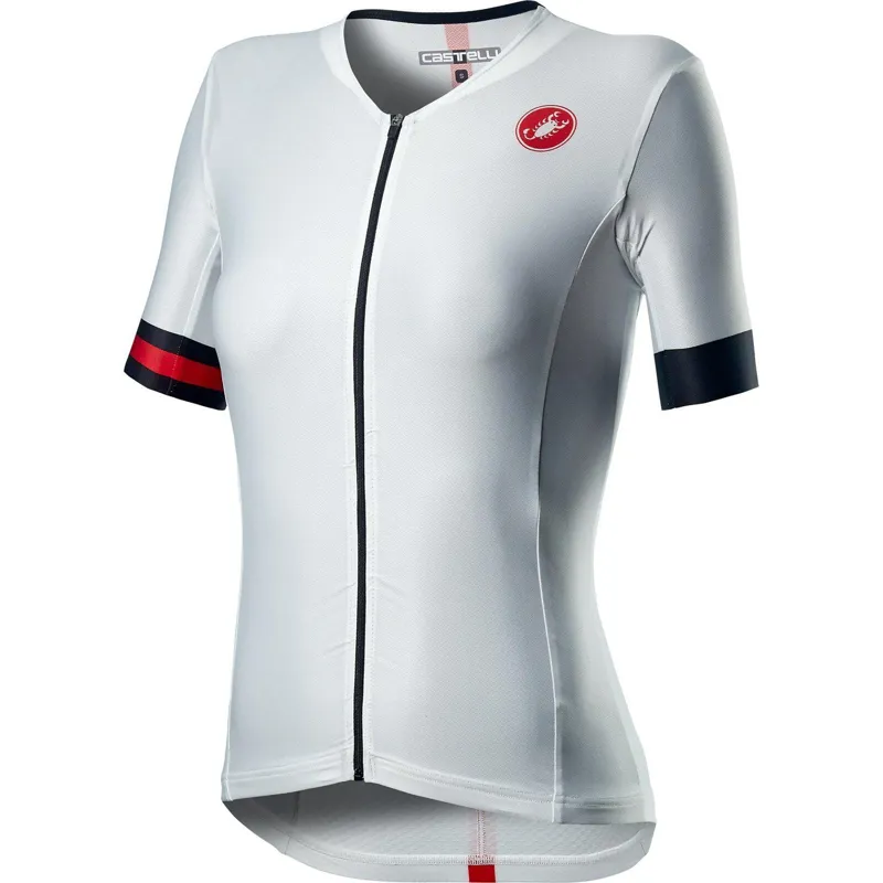 Castelli Free Speed 2 Womens Race Top White Black 