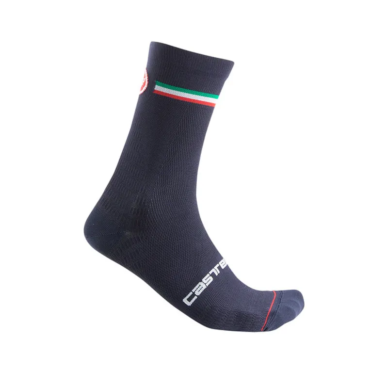 Castelli Italia 15 Sock Infinity Blue 