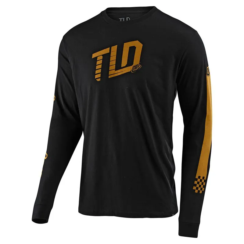 Troy Lee Designs Trackside Long Sleeve Tee Black 