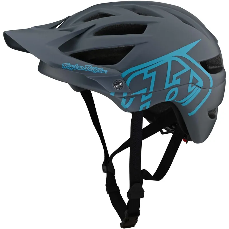Troy Lee Designs A1 Drone Helmet Grey Blue