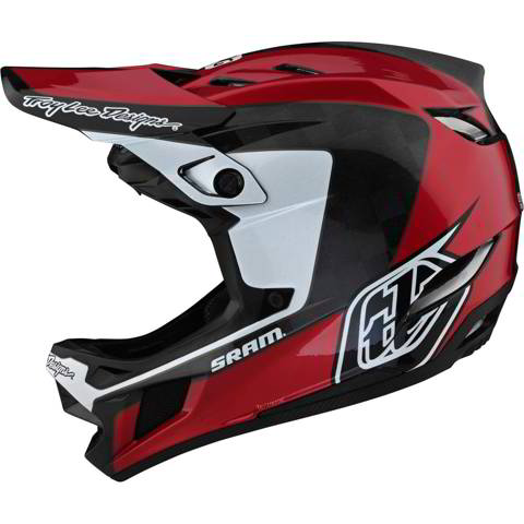  Troy Lee Designs D4 Carbon Full Face Mountain Bike Helmet for  Max Ventilation Lightweight MIPS EPP EPS Racing Downhill DH BMX MTB - Adult  Men Women (Black/Flo Yellow, X-Small) 