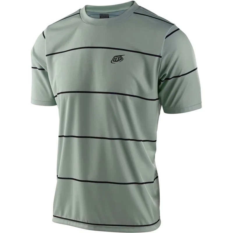 Troy Lee Designs Flowline Short Sleeve Jersey Smoke Green 