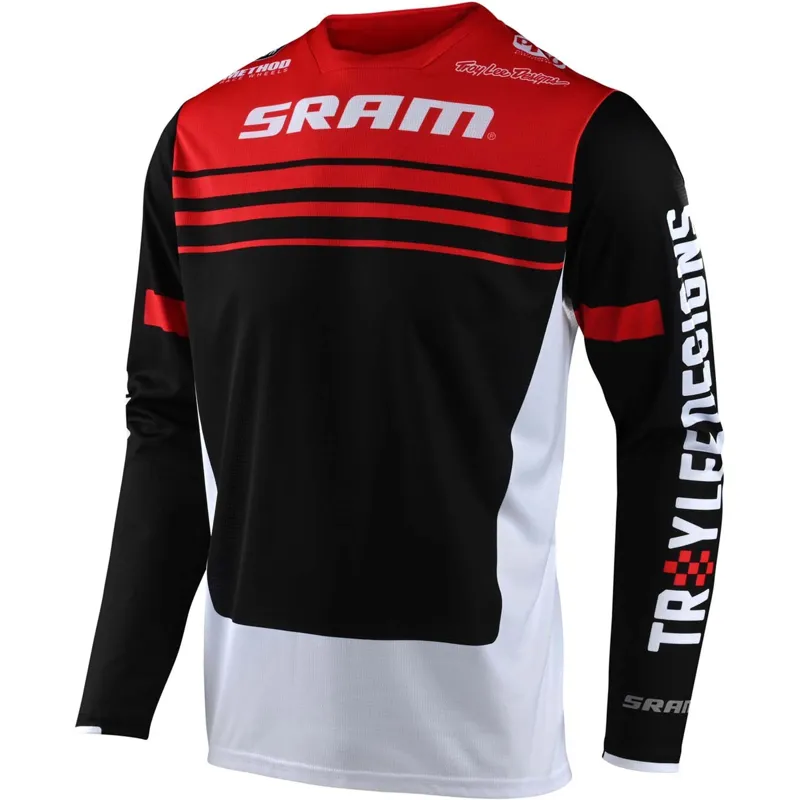 Troy Lee Designs Sprint Jersey Sram Red Black 