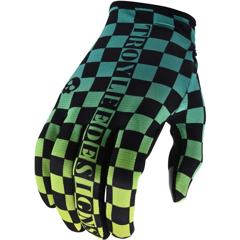 Troy Lee Designs Flowline Gloves Green Black 