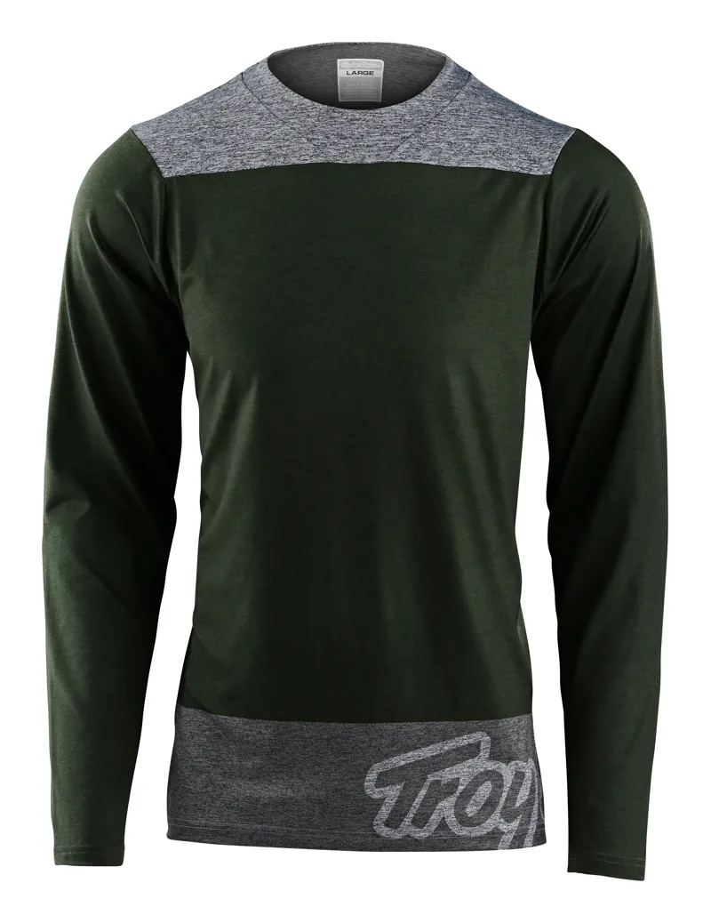 Troy Lee Designs Skyline LS Chill Jersey London Olive/Gray 