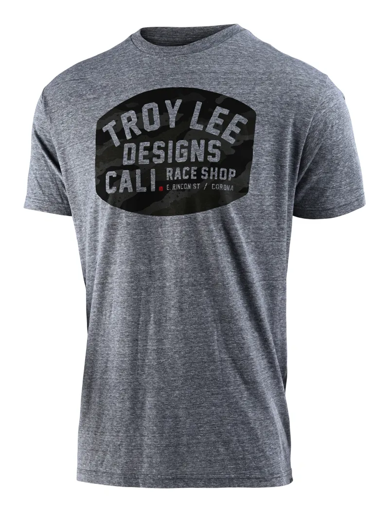 Troy Lee Designs Blockworks Camo Tee Vintage Gray 