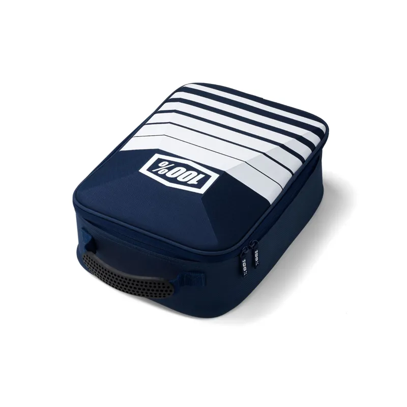 100 Percent Goggle Case Navy/ Orange