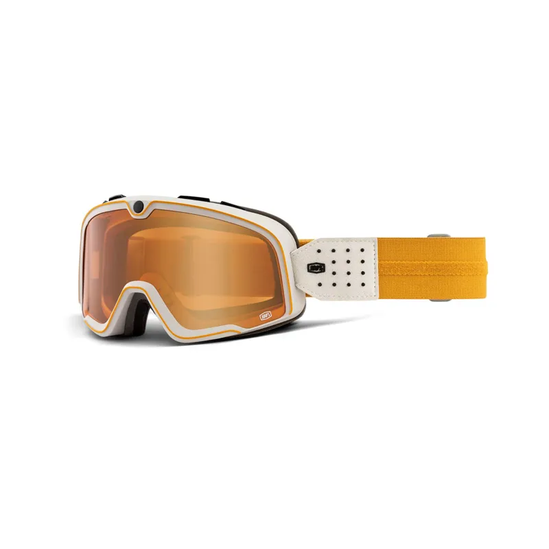 100 Percent Barstow Goggle Persimmon Lens Blueside