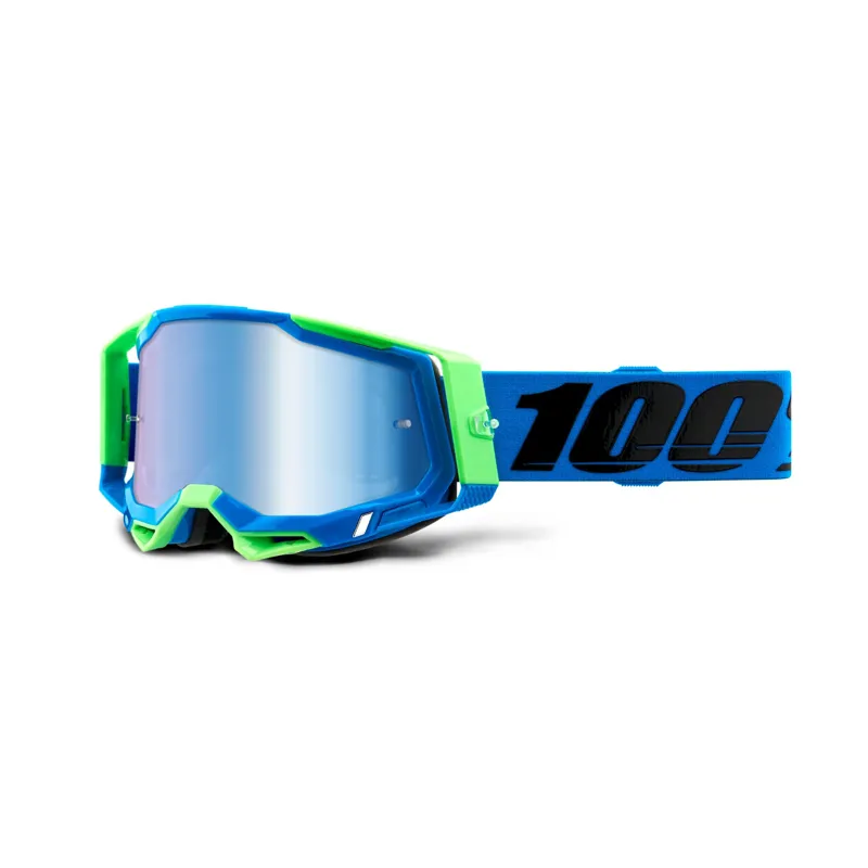 100% PERCENT BRAND RACECRAFT GOGGLES MX MOTOCROSS GP21 W/ GOLD MIRROR LENS 100% PERCENT BRAND RACECRAFT GOGGLES MX MOTOCROSS GP21 W/ GOLD MIRROR LENS