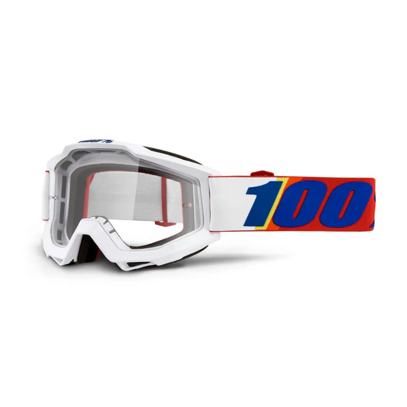 100 Percent Accuri Goggles Clear Lens Minima
