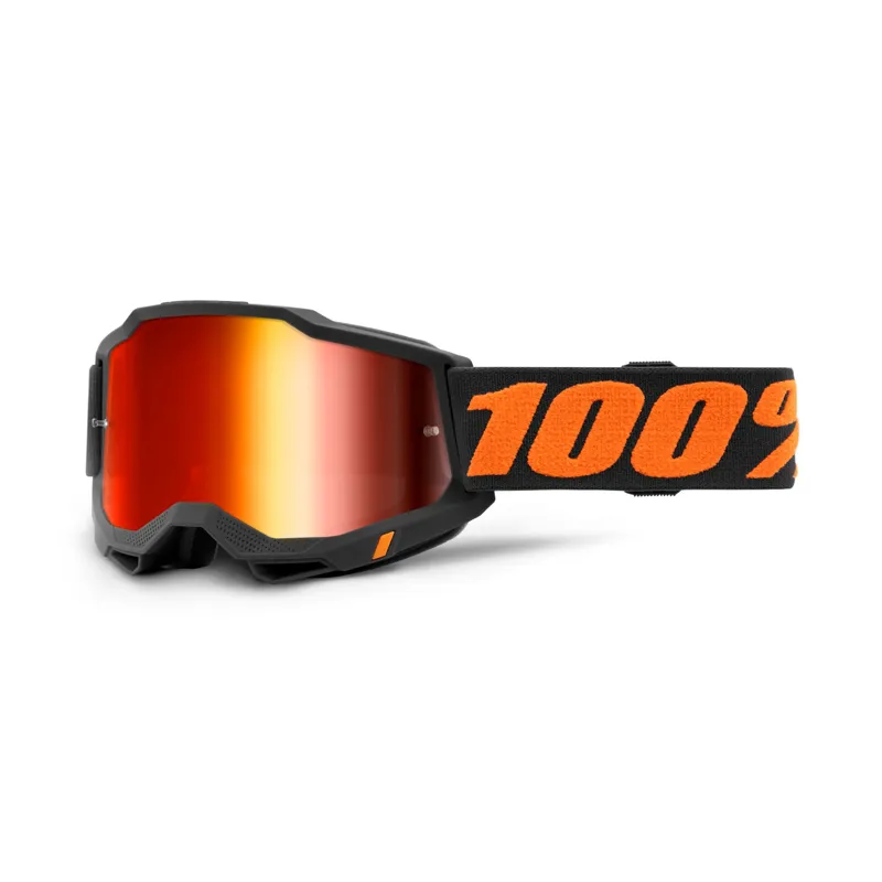 100 Percent Accuri 2 Goggle Red Mirror Lens Chicago