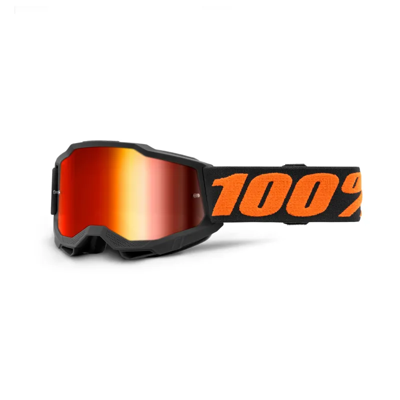 100 Percent Accuri 2 Youth Goggle Red Mirror Lens Chicago