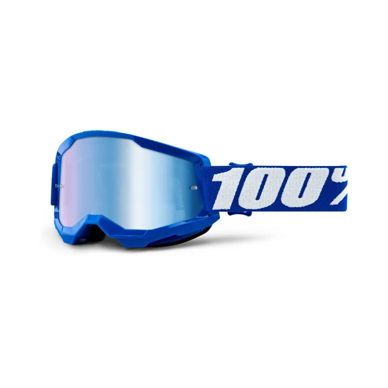 100 Percent Strata 2 Goggle Mirror Lens Blue