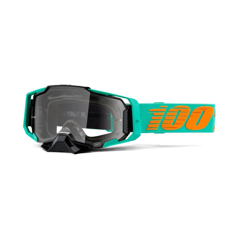 100 Percent Armega Goggles Clear Lens Clark