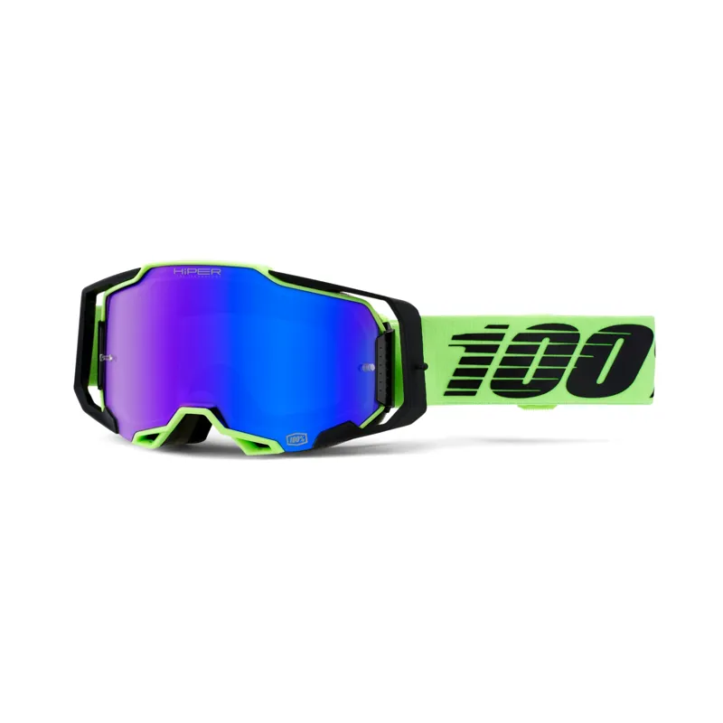 100 Percent Armega Goggle HiPER Blue Lens Uruma