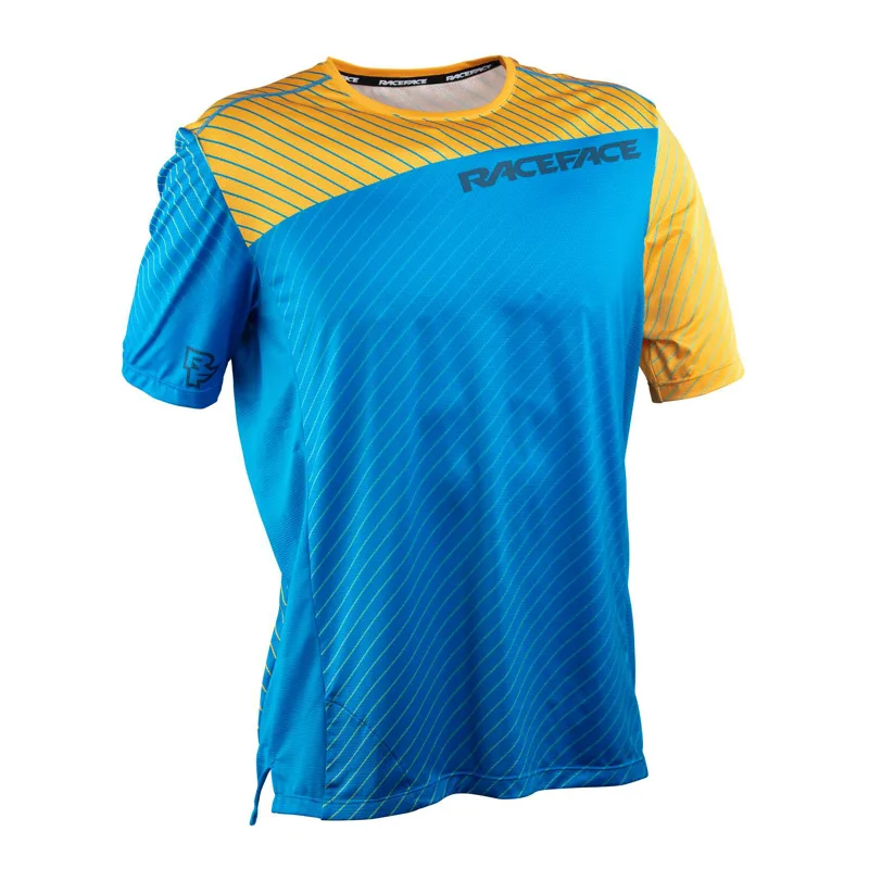 Race Face Indy Short Sleeve Jersey Blue