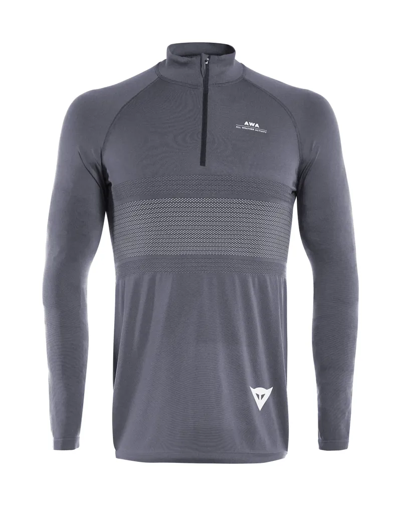 Dainese AWA Zip Jersey 3 Grey And White Grey White 