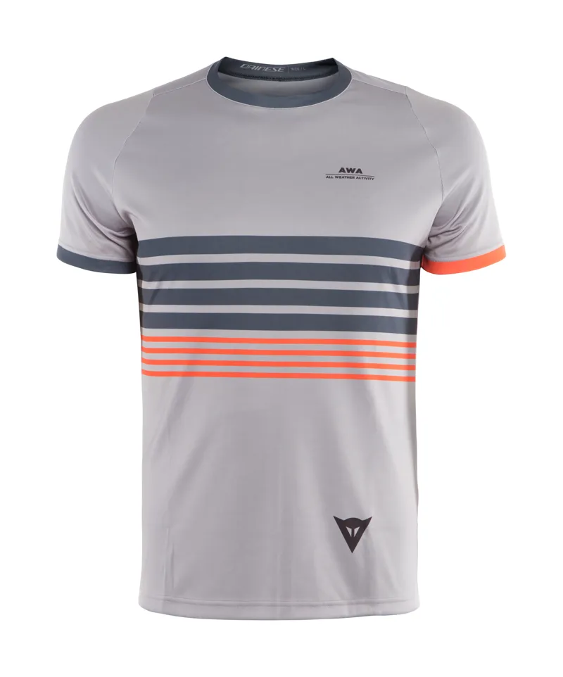 Dainese AWA Tee 1 Grey Blue Orange 