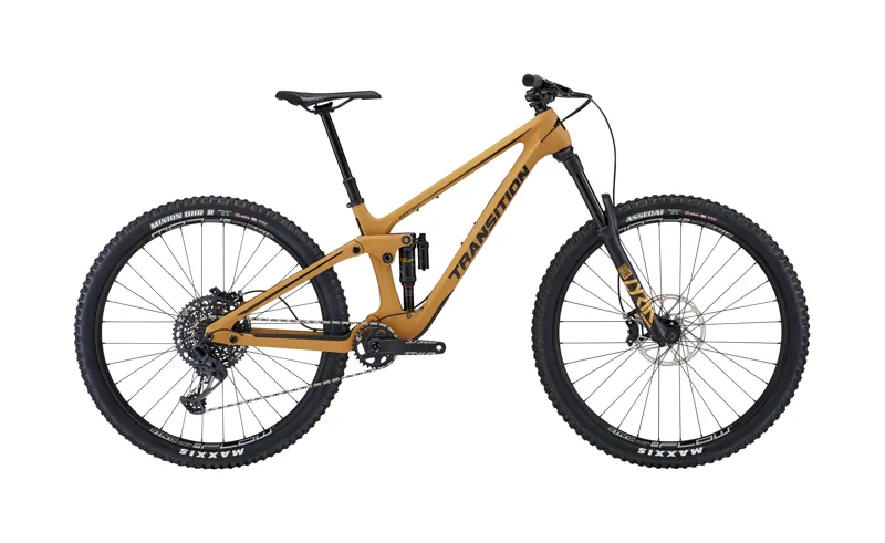 Transition Sentinel Carbon XO1 Mountain Bike 2021 Loam Gold
