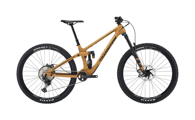 Transition Sentinel Carbon XT Mountain Bike Loam Gold