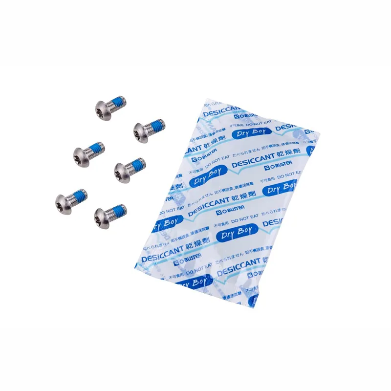 Avid Rotor Titanium Bolt Kit in Silver