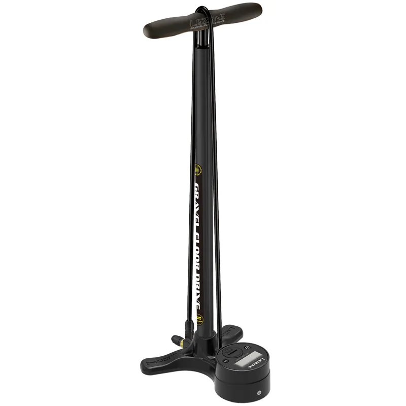 Lezyne Sport Gravel Drive Track Pump in Black