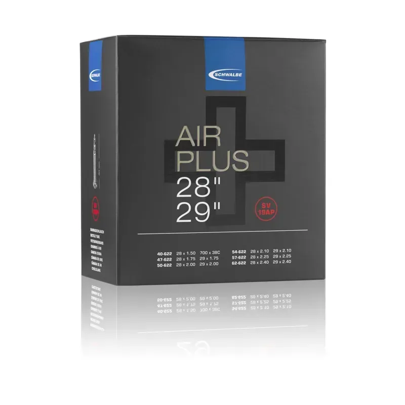 Schwalbe Air Plus 27.5-inch Inner Tube in Black