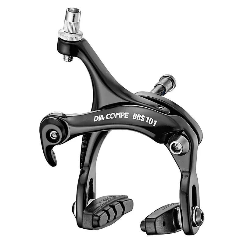 Dia-Compe BRS101 Dual Pivot 43-57mm Front Caliper Brake in Black