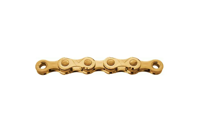 KMC E12 Ti-N 12-speed 130 Link Chain in Gold