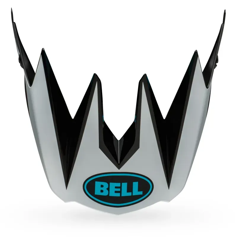 Bell Replacement Full-10 Helmet Visor in Matte/Gloss White Bali