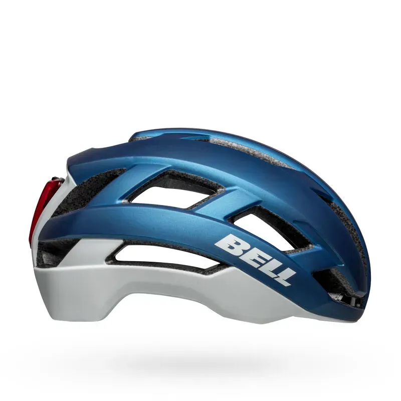 Bell Falcon XR LED Mips Helmet in Blue/Gray