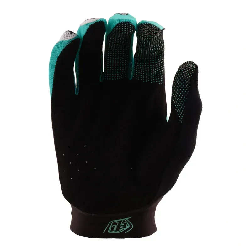 Troy Lee Designs Ace Yo Moto Gloves in Real Teal-1