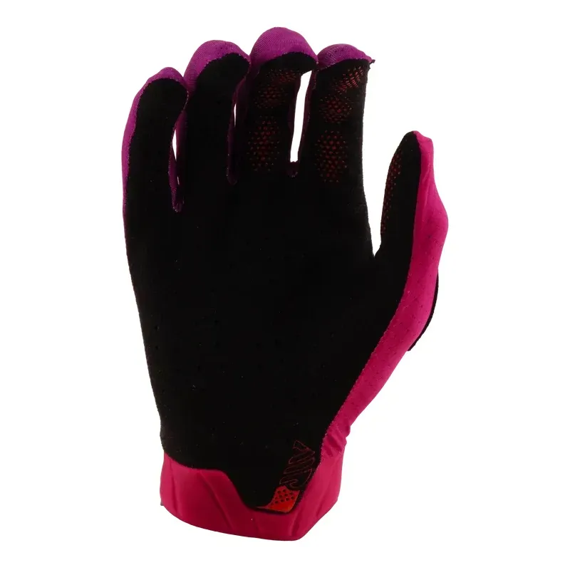 Troy Lee Designs Youth Air Mono Gloves in Light Fuchsia-1