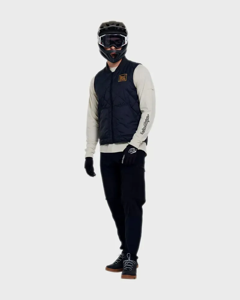 Troy Lee Designs Ruckus Ride Vest in Mono Carbon-2