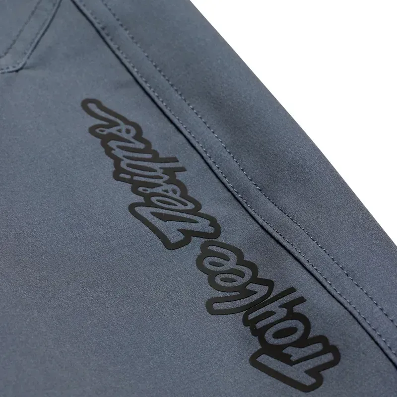 Troy Lee Designs Ruckus Long Travel Trousers in Mono Steel Blue-1