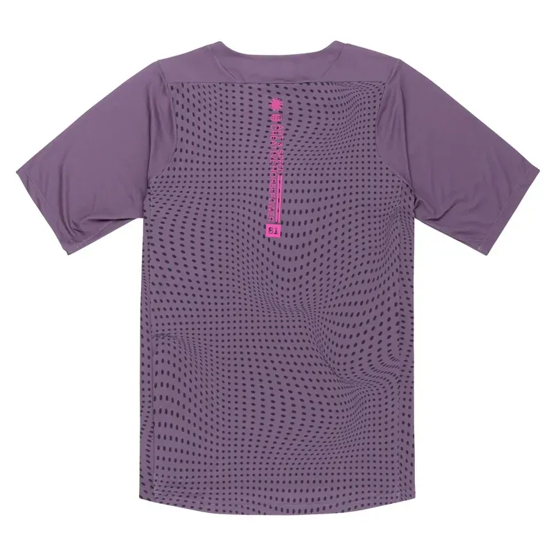 Troy Lee Designs Skyline SS Jersey In Radioscape - Purple-1