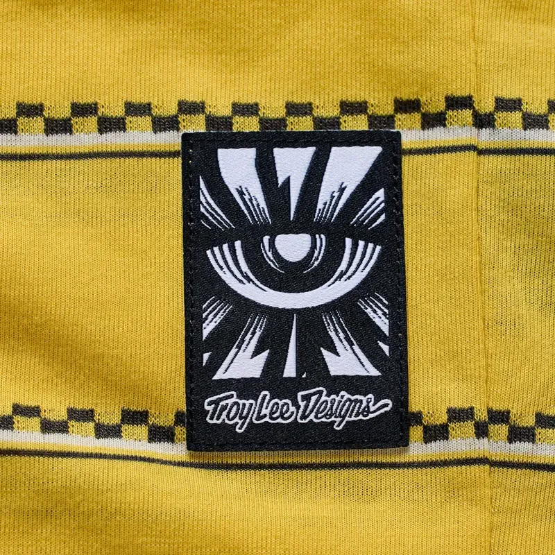 Troy Lee Designs Skyline Fakie Ride LS T-Shirt in Stripe Butter-4